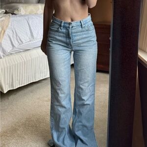 PacSun Light Blue Flare Jeans